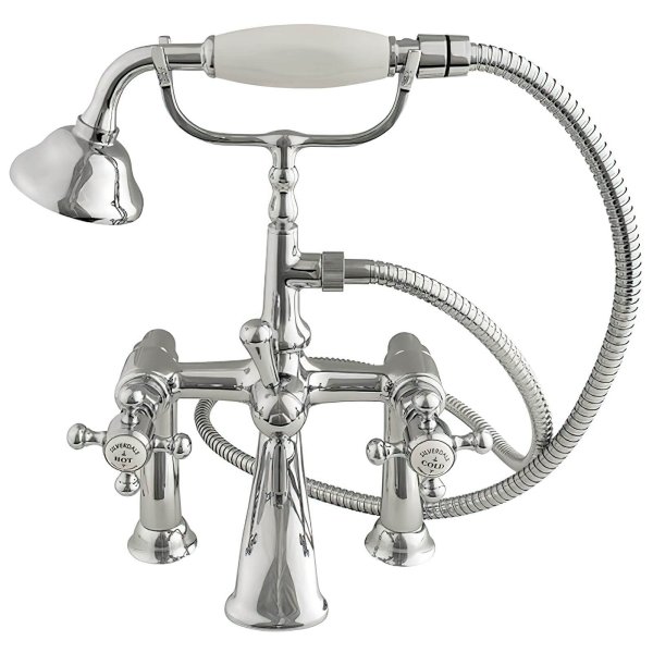 Silverdale Victorian Bath/Shower Mixer - Chrome