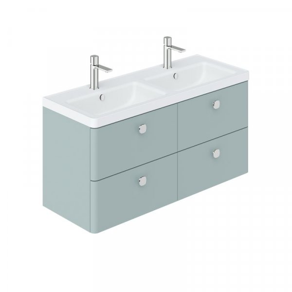 Vado Cameo 1200mm Vanity Unit with 4 Drawers - Cove Blue