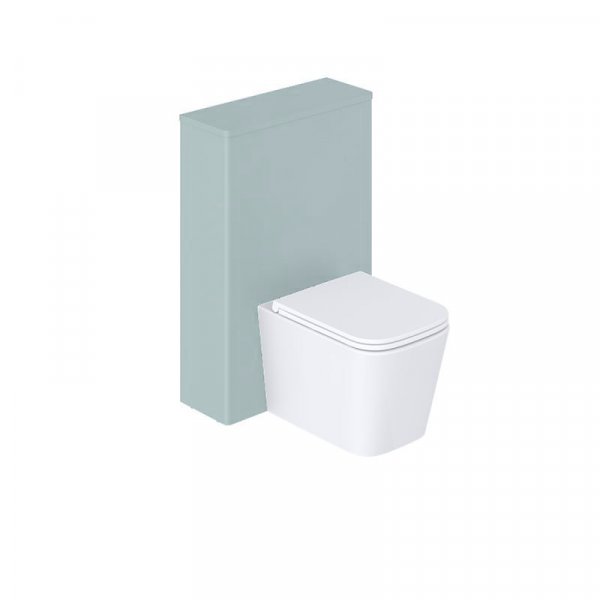 Vado Cameo Back to Wall WC Unit - Cove Blue