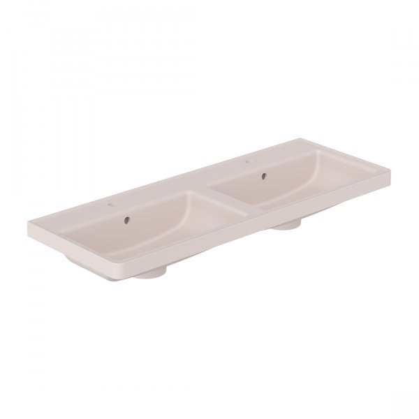 Vado Cameo 1200mm Mineral Cast Basin - Pink Clay