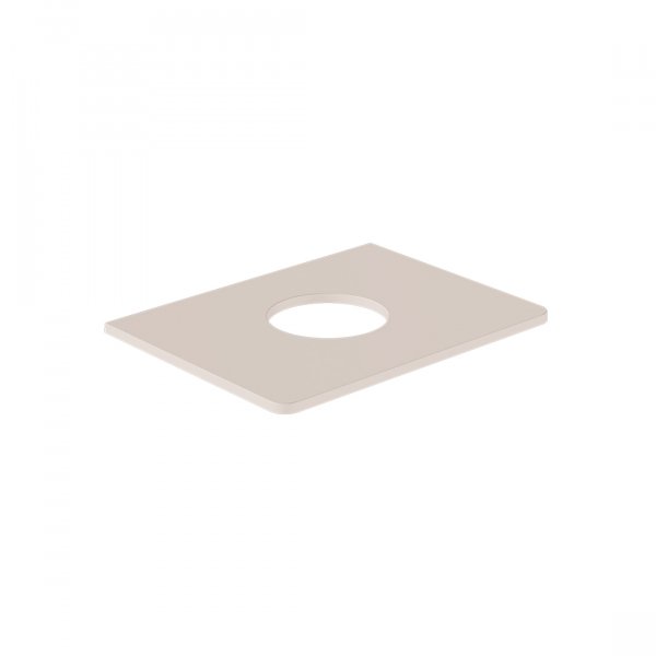 Vado Cameo 600mm Worktop - Pink Clay