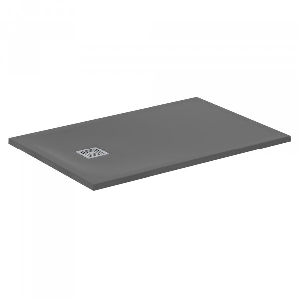 Ideal Standard Ultra Flat S+ 1200 x 800mm Grey Rectangular Shower Tray