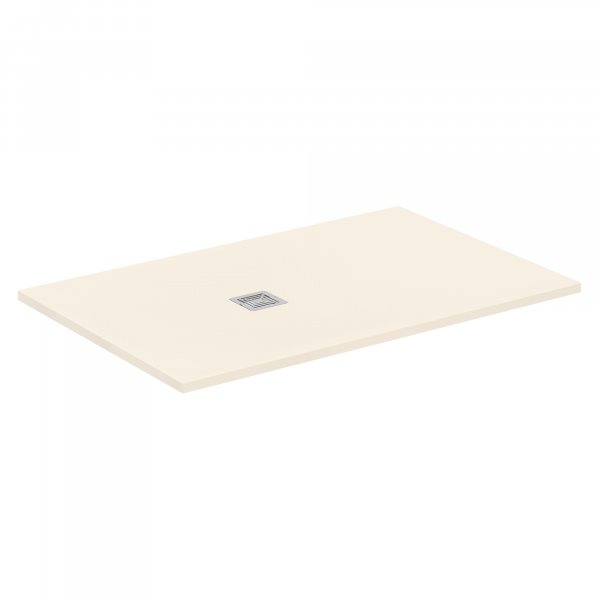 Ideal Standard Ultra Flat S+ 1400 x 900mm Sand Rectangular Shower Tray