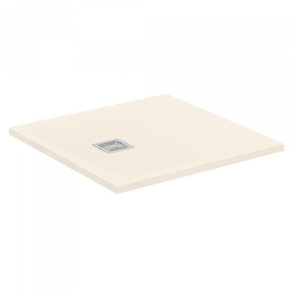 Ideal Standard Ultra Flat S+ 800 x 800mm Sand Square Shower Tray