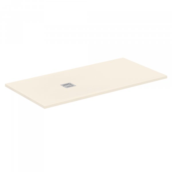 Ideal Standard Ultra Flat S+ 1600 x 800mm Sand Rectangular Shower Tray