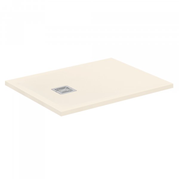 Ideal Standard Ultra Flat S+ 900 x 700mm Sand Rectangular Shower Tray
