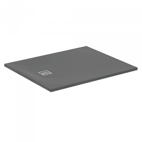 Ideal Standard Ultra Flat S+ 1200 x 1000mm Grey Rectangular Shower Tray