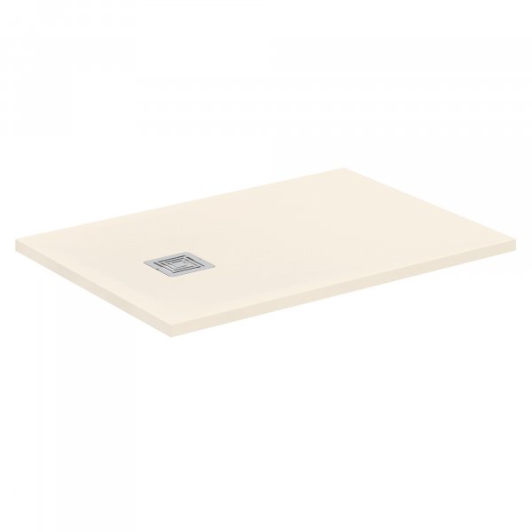 Ideal Standard Ultra Flat S+ 1000 x 700mm Sand Rectangular Shower Tray