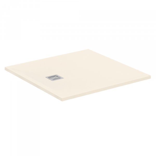Ideal Standard Ultra Flat S+ 1000 x 1000mm Sand Square Shower Tray
