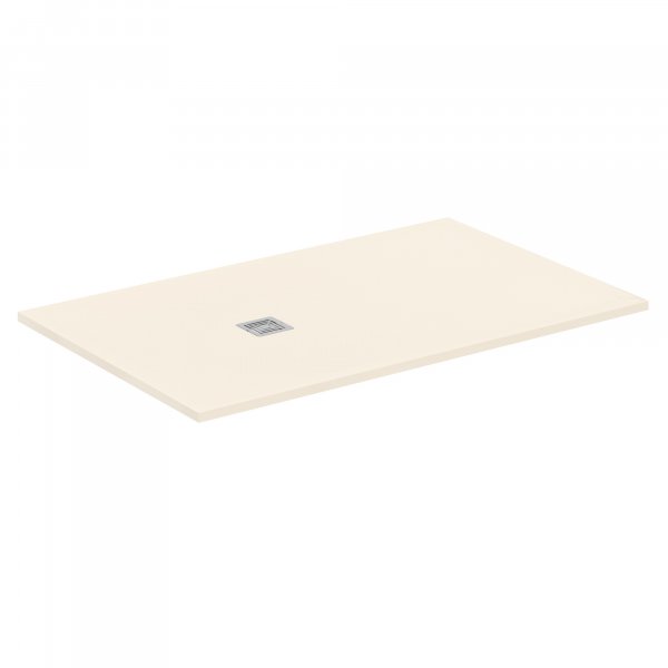 Ideal Standard Ultra Flat S+ 1600 x 1000mm Sand Rectangular Shower Tray