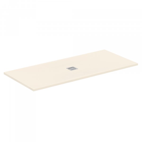 Ideal Standard Ultra Flat S+ 1800 x 800mm Sand Rectangular Shower Tray