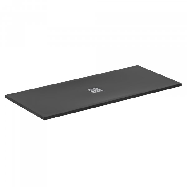 Ideal Standard Ultra Flat S+ 1800 x 800mm Black Rectangular Shower Tray