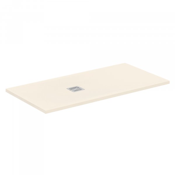 Ideal Standard Ultra Flat S+ 1400 x 700mm Sand Rectangular Shower Tray