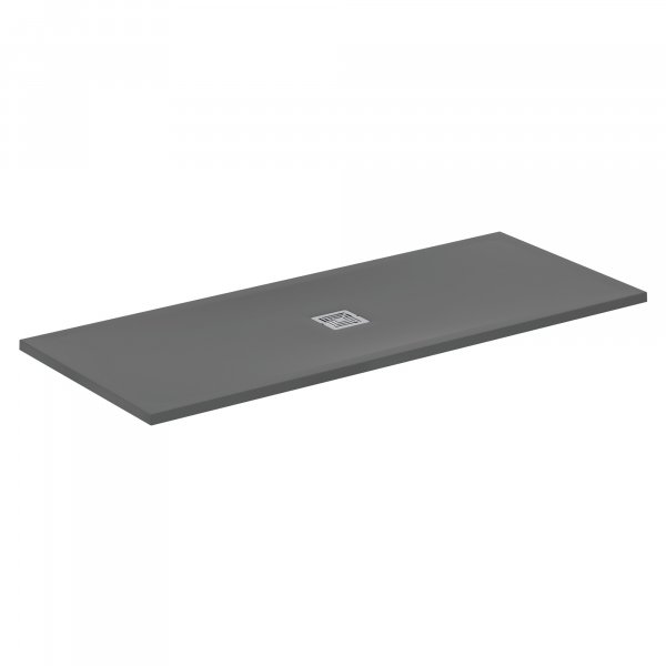 Ideal Standard Ultra Flat S+ 1700 x 700mm Grey Rectangular Shower Tray