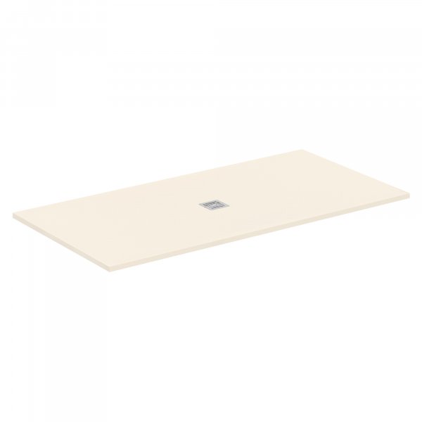 Ideal Standard Ultra Flat S+ 2000 x 1000mm Sand Rectangular Shower Tray