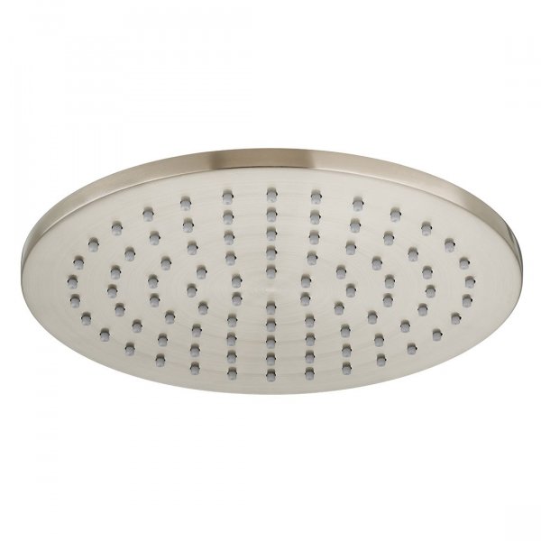 Vado Individual Nebula 200mm Round Slimline Shower Head - Brushed Nickel