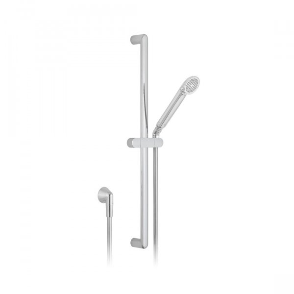 Vado Arrondi Single Function Slide Rail Shower Kit with Wall Outlet