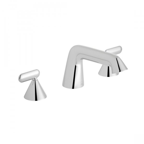 Vado Arrondi Basin Mixer Tap with Lever Handles