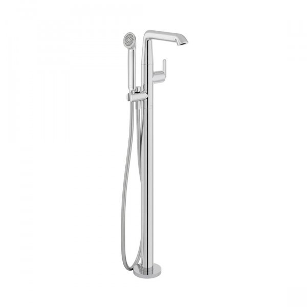 Vado Arrondi Freestanding Bath Mixer Tap with Shower Kit