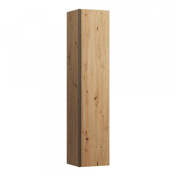 Laufen Meda 1650 x 335mm Tall cabinet with 1 Right Hand Door - Wild Oak