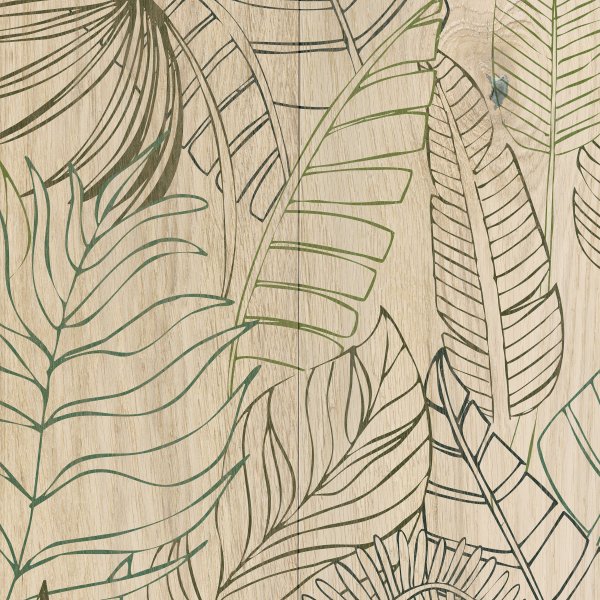 Zest Wall Panel 2600 x 500 x 6mm (Pack Of 3) - Madagascar Wood