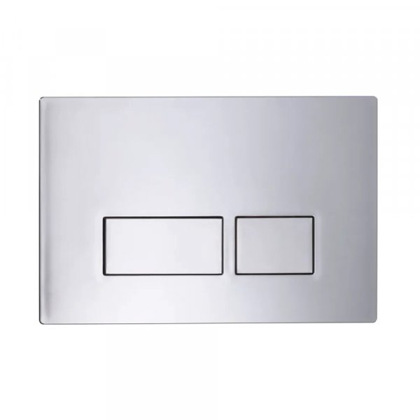 Tavistock Square Flush Plate - Chrome