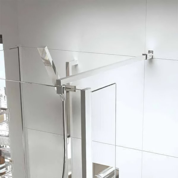 Roman Haven Select Square Low Level Brace Kit - Polished Chrome