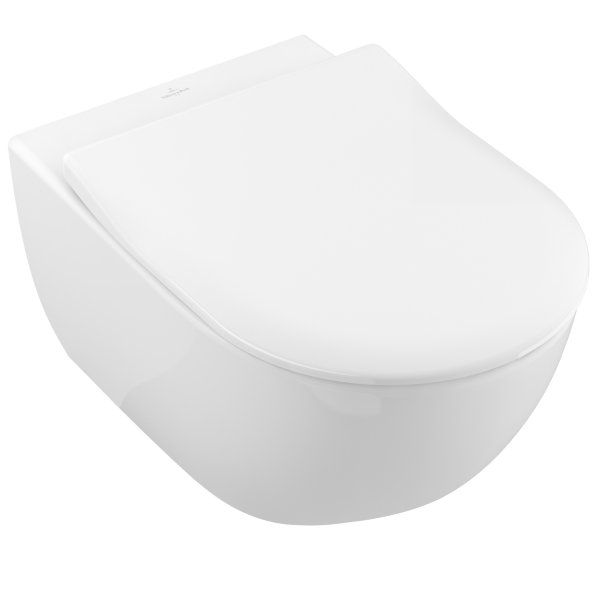 Villeroy & Boch Subway 2.0 Rimless Wall-Hung Toilet & Slim Soft Close Seat Combi-Pack
