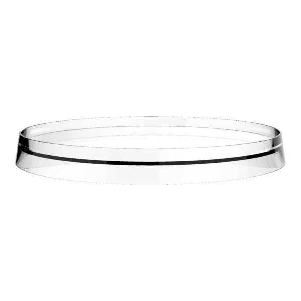 Kartell by Laufen 275mm Storage Tray Disc - Transparent Crystal