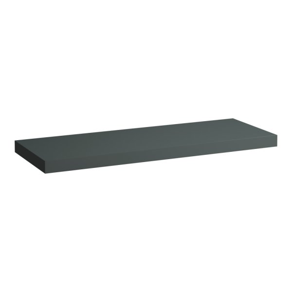 Laufen Lani 1400mm Countertop with Installation Brackets (without Cut-Out) - Traffic Grey