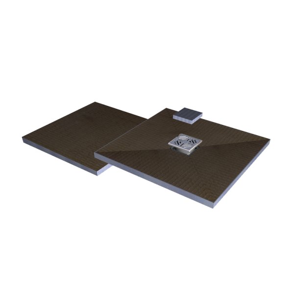 Abacus Elements 900 x 1850 x 40/50mm Concept 3 900 x 1850 x 40/50mm Raised Tray Kit with Installation Kit