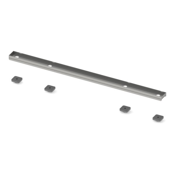 Abacus Elements 700mm Linear Waste Cover Plate - Tileable