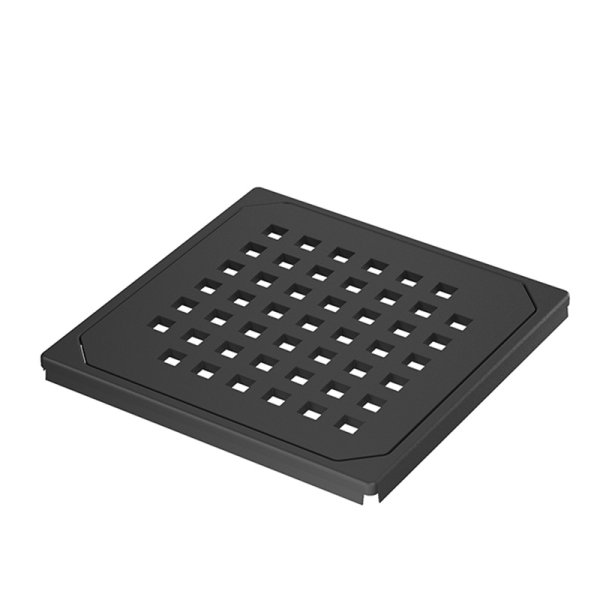Abacus Elements Designer 120mm Drain Cover - Matt Black