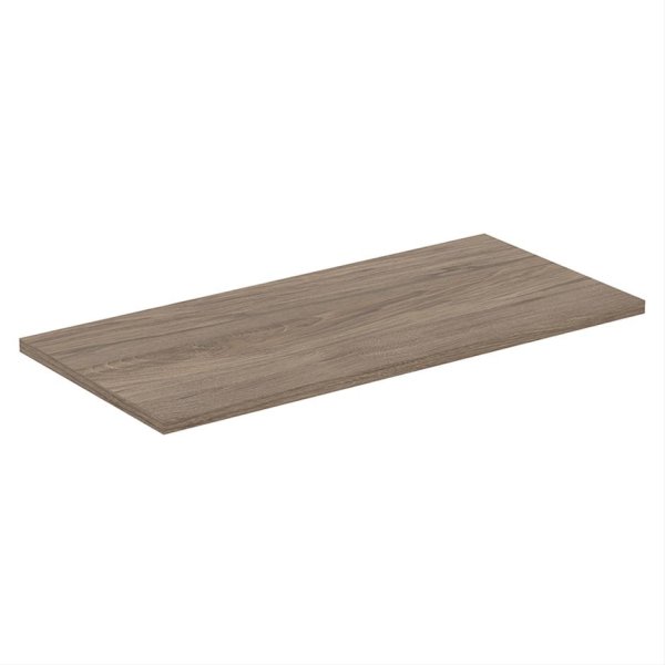 Ideal Standard Eurovit+ 650mm Worktop - Flint Hickory
