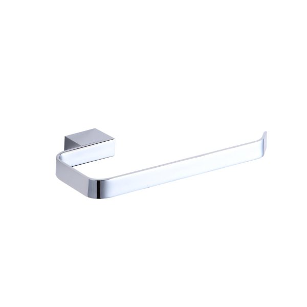 Scudo Alpha Wall-Mounted Towel Ring - Chrome