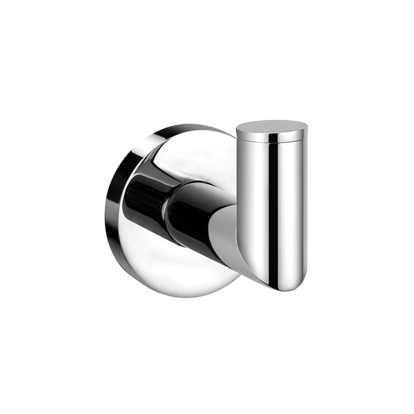 Scudo Delta Wall-Mounted Robe Hook - Chrome
