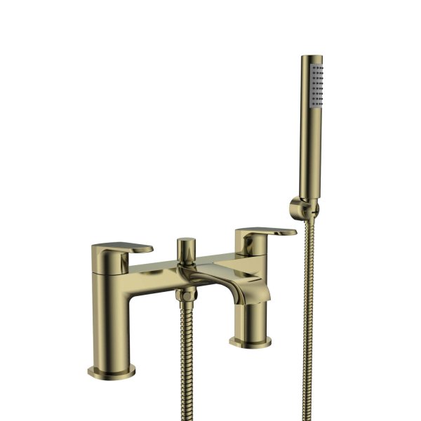 Scudo Montana Bath/Shower Mixer - Brushed Brass