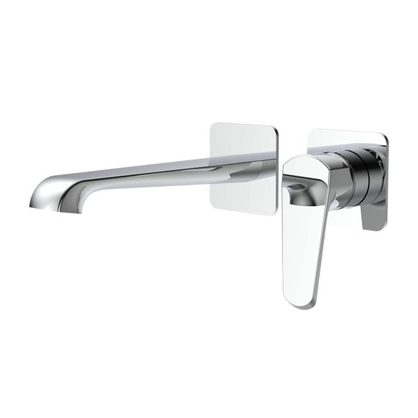 Scudo Montana Wall-Mounted Basin Mixer - Chrome