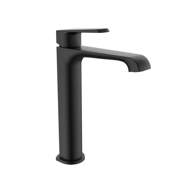 Scudo Montana Tall Mono Basin Mixer - Matt Black