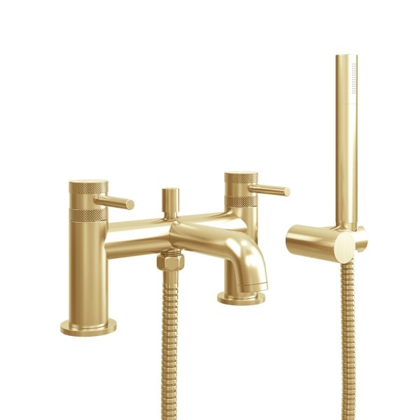 Scudo Core Bath/Shower Mixer - Brushed Brass
