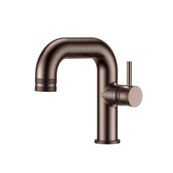Scudo Core Side Lever Basin Mono - Brushed Bronze