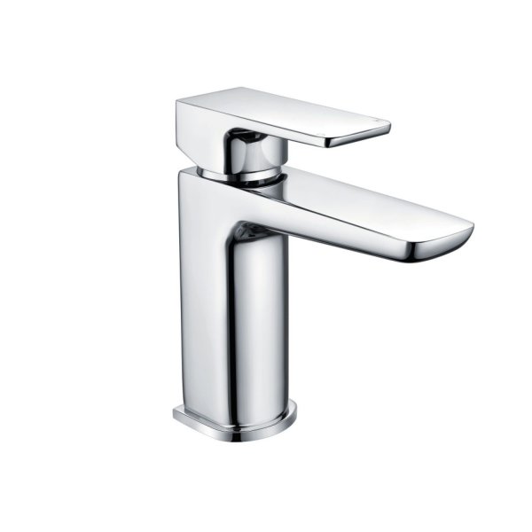 Scudo Muro Basin Mono Mixer - Chrome