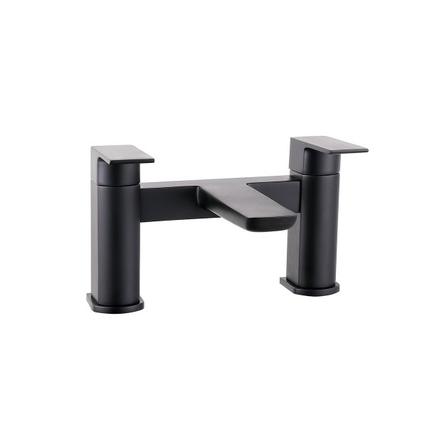 Scudo Muro Bath Filler - Matt Black