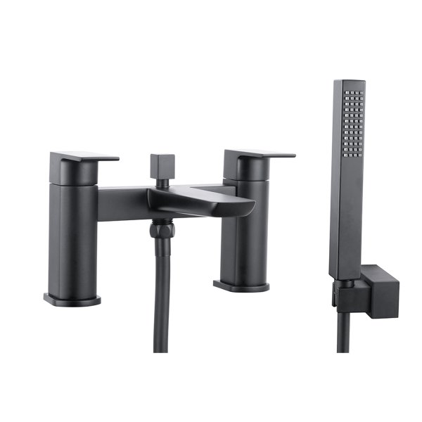 Scudo Muro Bath/Shower Mixer - Matt Black