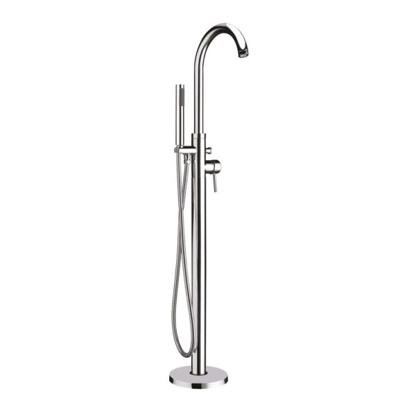 Scudo Premier Freestanding Bath Tap - Chrome
