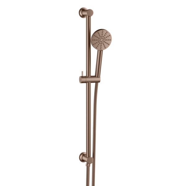 Scudo Concealed Riser Rail - Brushed Bronze