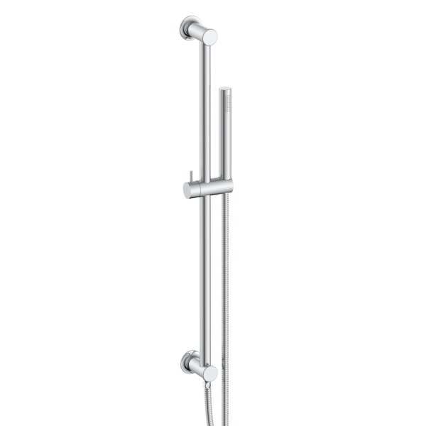 Scudo Riser Rail & Handset Including Hose - Chrome