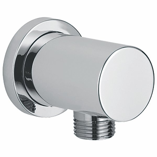 Scudo Round Outlet Shower Elbow - Chrome