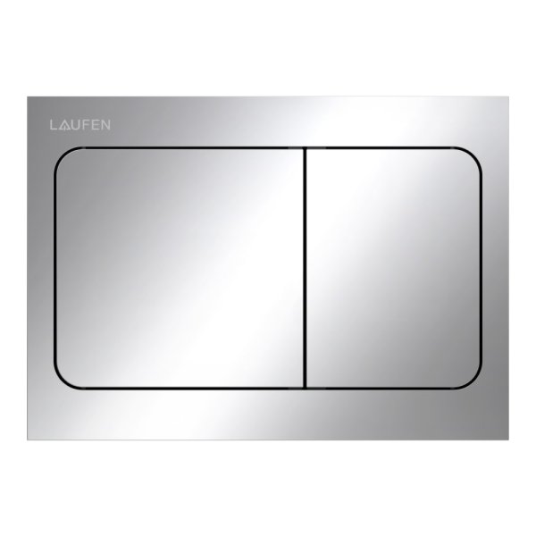 Laufen Ineo Air Dual Flush Plate - Chrome