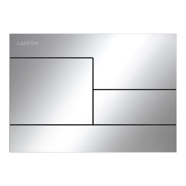 Laufen Ineo Skyline Dual Flush Plate - Chrome